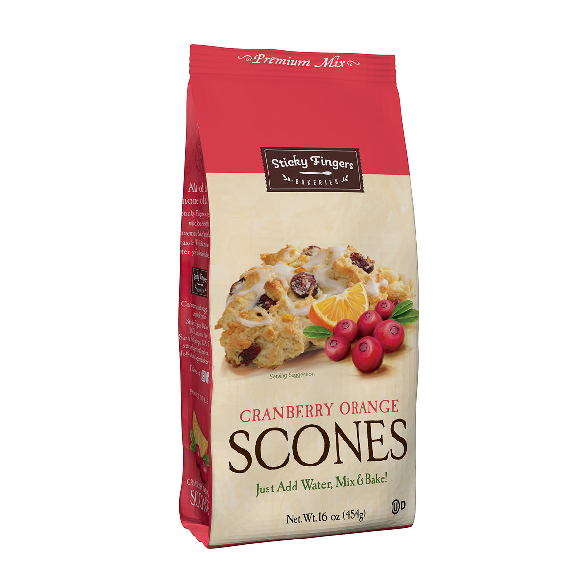 Cranberry Orange Scone Mix
