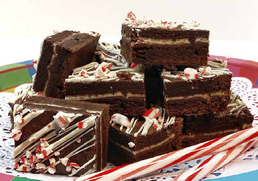 Sticky Fingers Holiday Peppermint Brownies