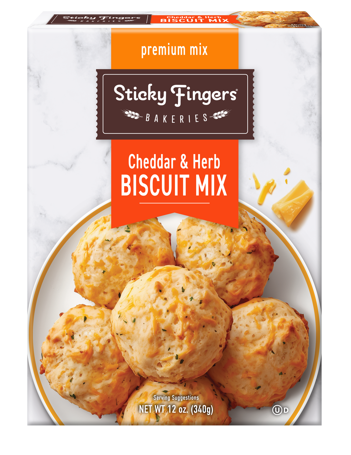 Sticky Fingers Bakeries Cheddar & Herb Biscuit Mix