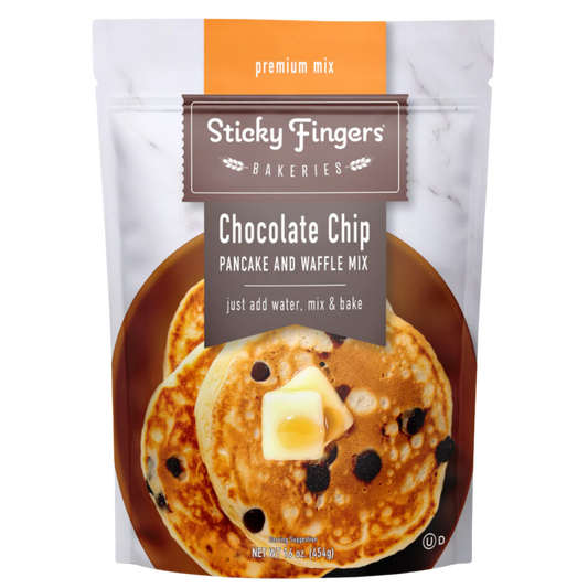 Sticky Fingers Bakeries Chocolate Chip Pancake & Waffle Mix