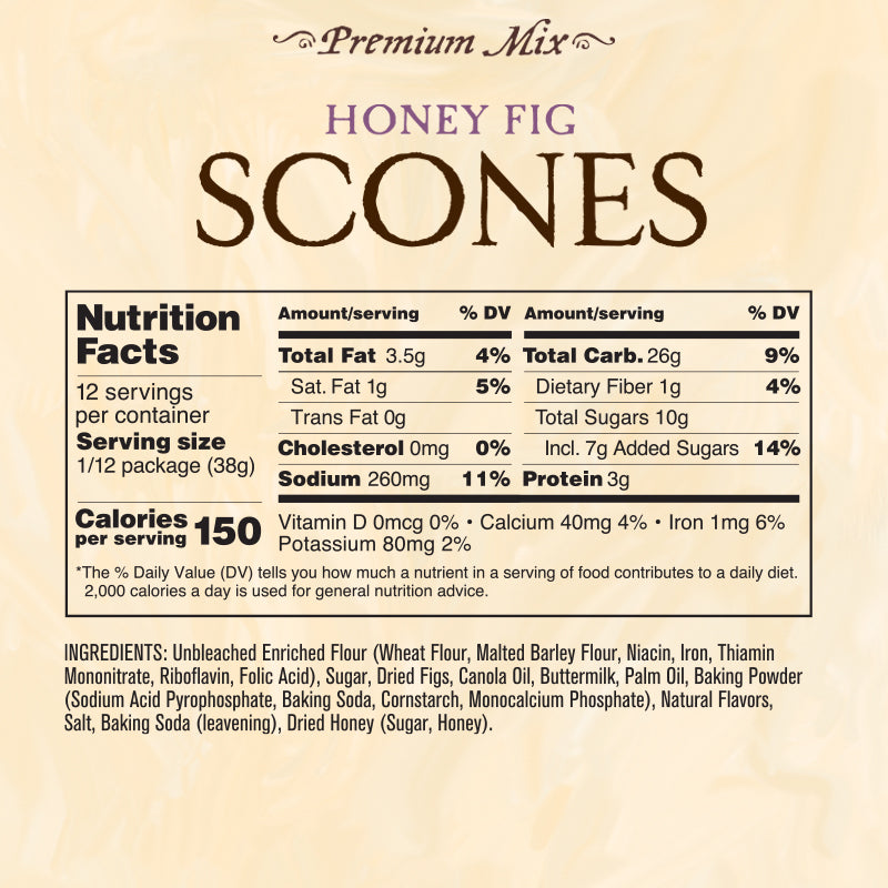 Sticky Fingers Bakeries Honey Fig Scone