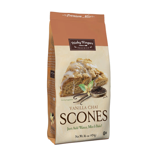 Sticky Fingers Bakeries Vanilla Chai Scone